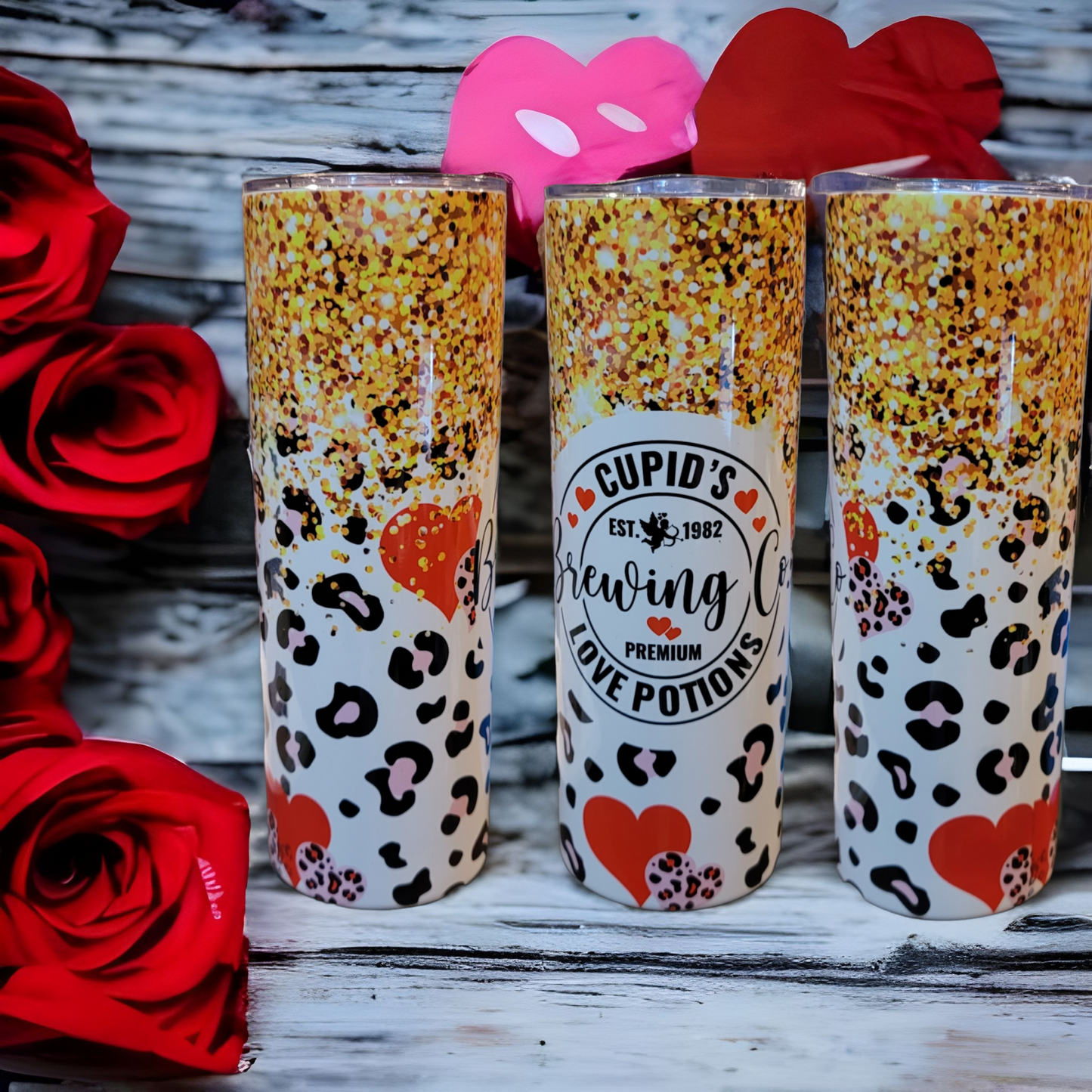 30oz Glitter sublimation Tumblers – Precious Vanity Customs LLC